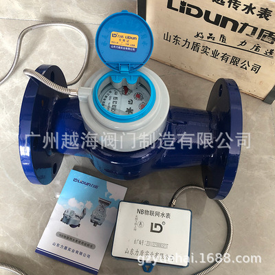 电子远传水表大口径法兰智能NB物联网DN50 65 80 100山东力盾阀门