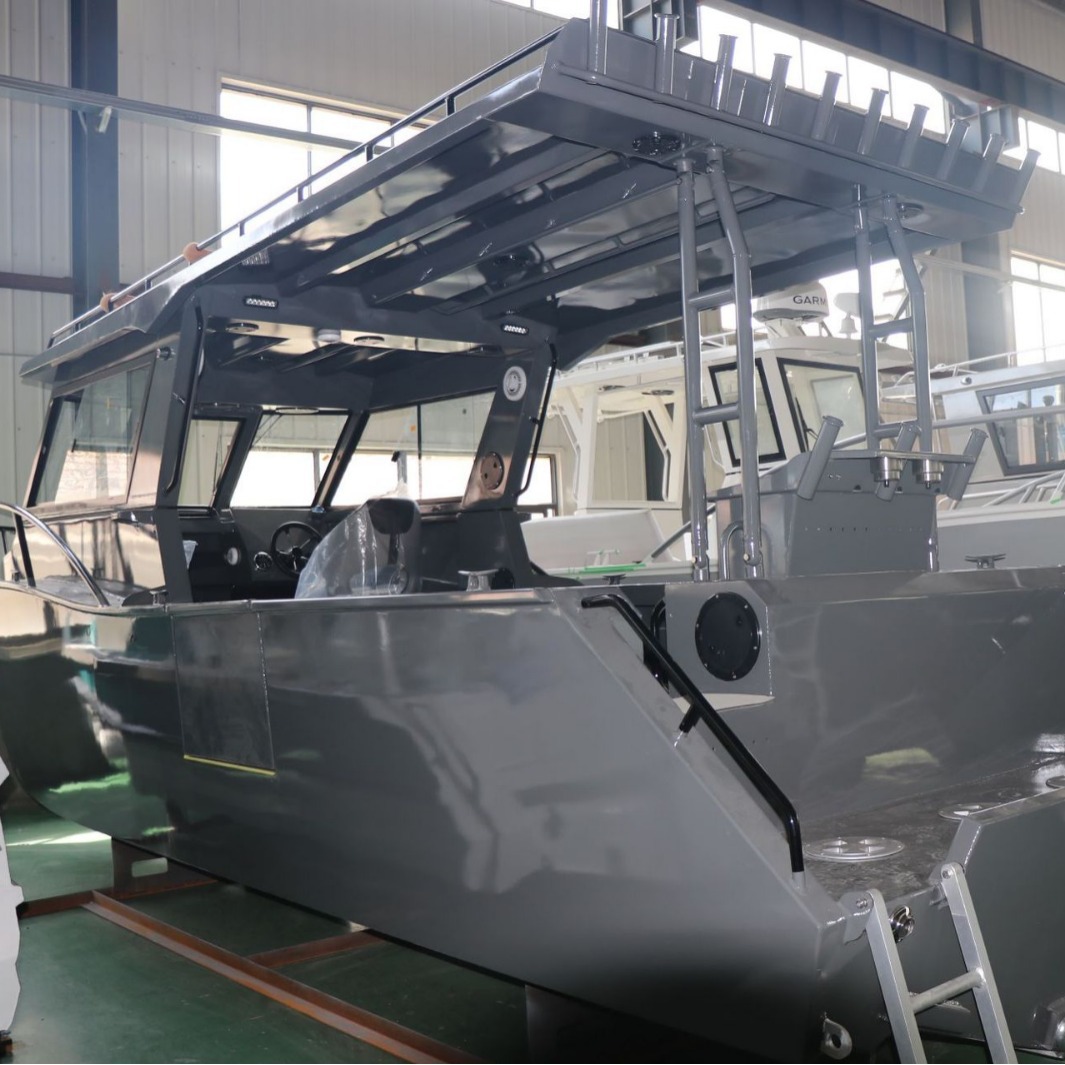 Easycraft铝合金钓鱼艇出海海钓 专业钓鱼船