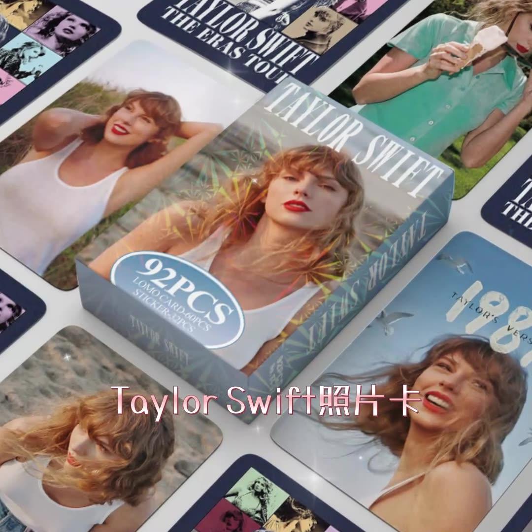 新款霉霉双面小卡欧美风Taylor Swift照片泰勒斯威夫特小卡92pcs
