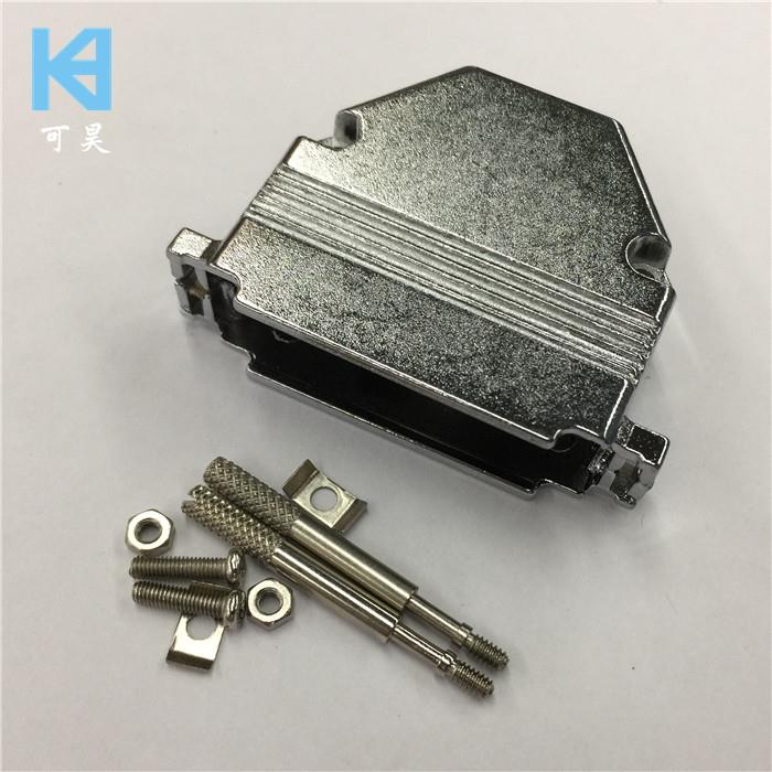 DB50P金属外壳 D-SUB78针锌合金外壳 优质可昊HDB50芯线缆金属壳