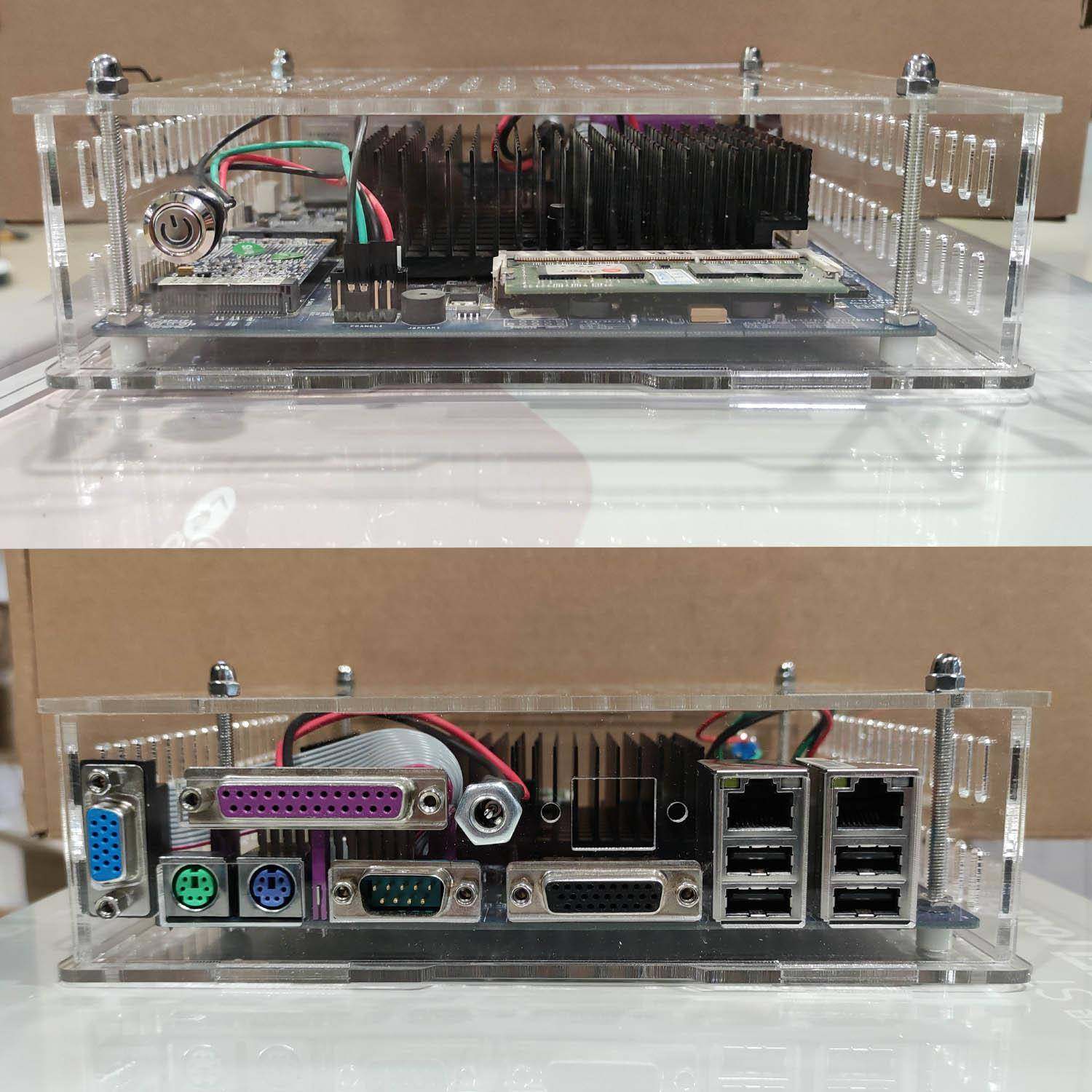 国光D2550爱快双端口三端口千兆软路由器金属机箱Ros X86 Linux