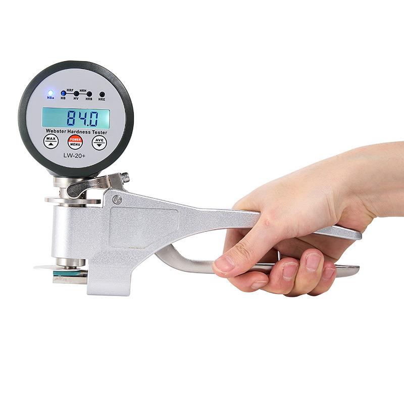 厂家及零售用于现场快速测试铝合金硬度的韦氏硬度计LW-20+