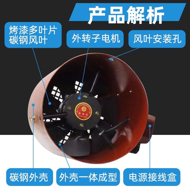 变频电机专用通风机G112A132A160A180冷却风机外转子散热风扇风罩