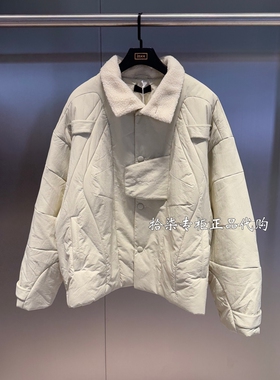 INXX专柜正品2025冬款宽松休闲男女款棉服保暖外套潮牌XBF4161059