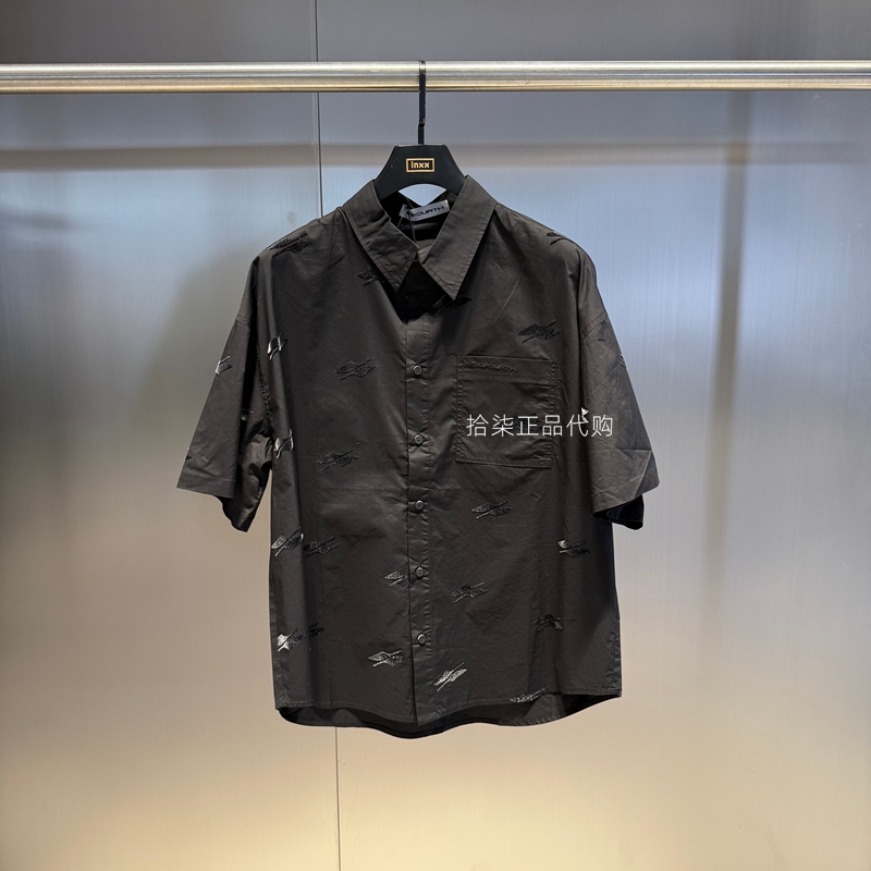 INXX专柜正品2025夏男女短袖衬衣