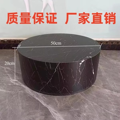 模特站台橱窗展示台婚纱店服装摄影地台圆形烤漆台子主播直播网红