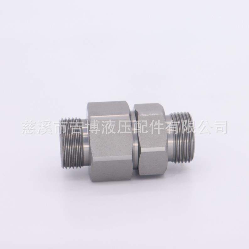 RHD液压单向阀卡套式EO24度镀锌镍合金止逆阀派克标准液压
