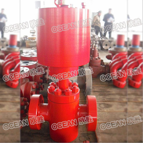 活塞式气动安全阀 Pneumatic Safety Gate Valve 气动安全阀
