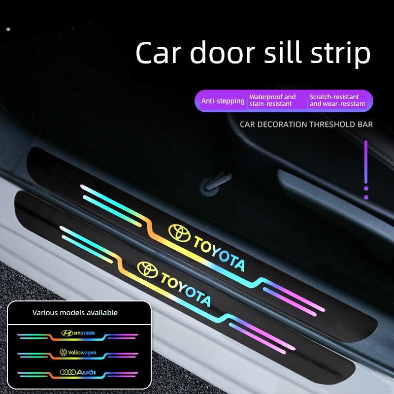 采购产品新车激光门框条，防践踏保护条，防画痕贴纸，欢迎踏板保