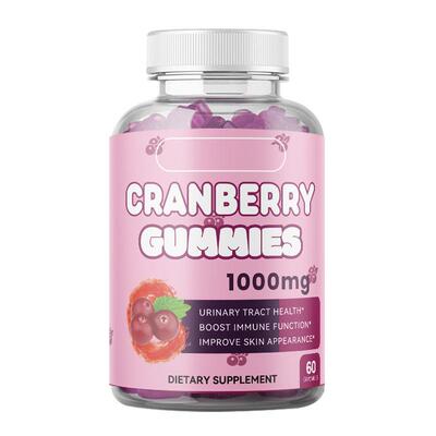 1Cranberry Gummies skin care probiotic supplement