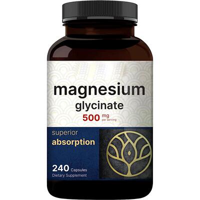 现货 Glycine magnesium capsules甘氨酸镁胶囊 跨境新品OE M