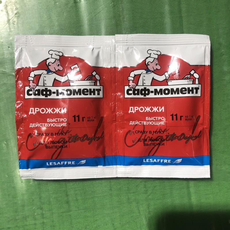 俄罗斯酵母粉发酵粉11克Дрожжи