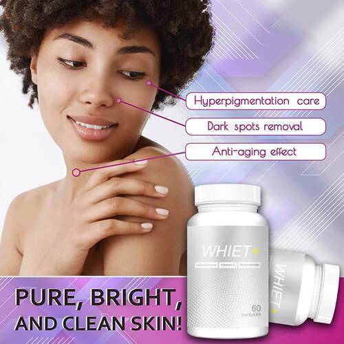 Glutathione Whitening capsule Dark Spots Skin 谷胱甘肽胶囊