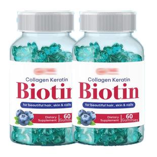 1Hair Growth Max Strength Biotin Vegan Hair Gummies强效