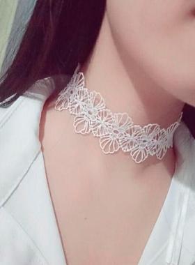 甲状腺术后遮挡项链甲状腺术后遮挡饰品遮甲状腺疤痕项链蕾丝颈带