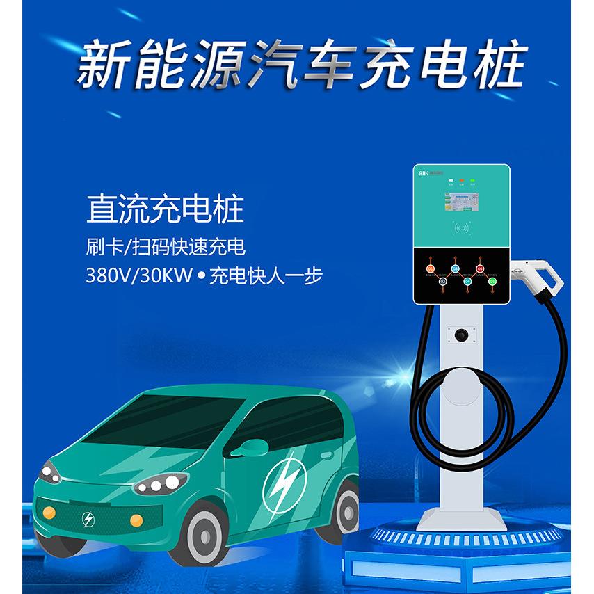 瑞华汽车充电桩小直流充电桩新能源快充直流桩国标通用20/30/40KW