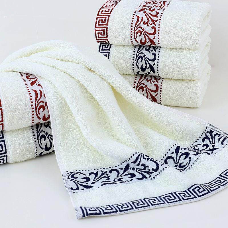 1条装全棉加大加厚毛巾成人男女洗脸洗澡家用超柔吸水不掉色掉毛