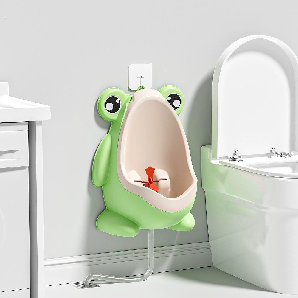 男宝宝自动排尿小便器童男孩便斗尿盆儿童尿壶马桶挂墙式站立便池