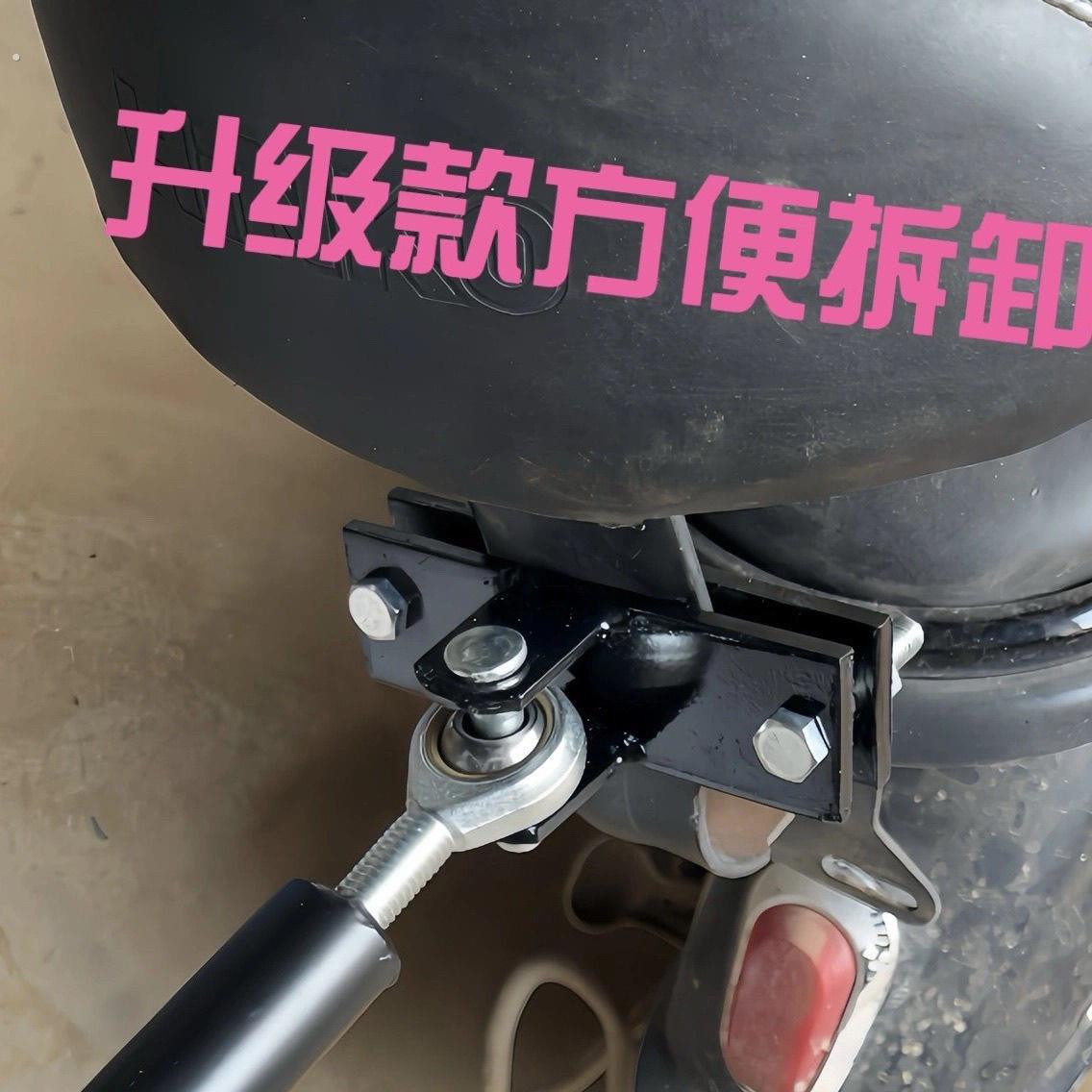 电动车后拖挂车网红电动车挂式挂车挂斗拖车摆摊拉货旅行露营拖斗