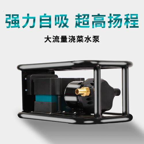 充电式抽水泵浇菜神器农用田地浇地灌溉家用菜地户外吸水泵抽水机