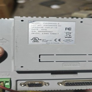 S拆机实物拍摄送电实拍视 海泰克触摸屏PWS6600S 议价