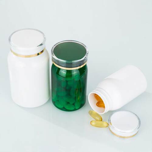 装UGC食品塑料瓶广口带盖子鱼油钙健片分包装胶囊空瓶保级品小药