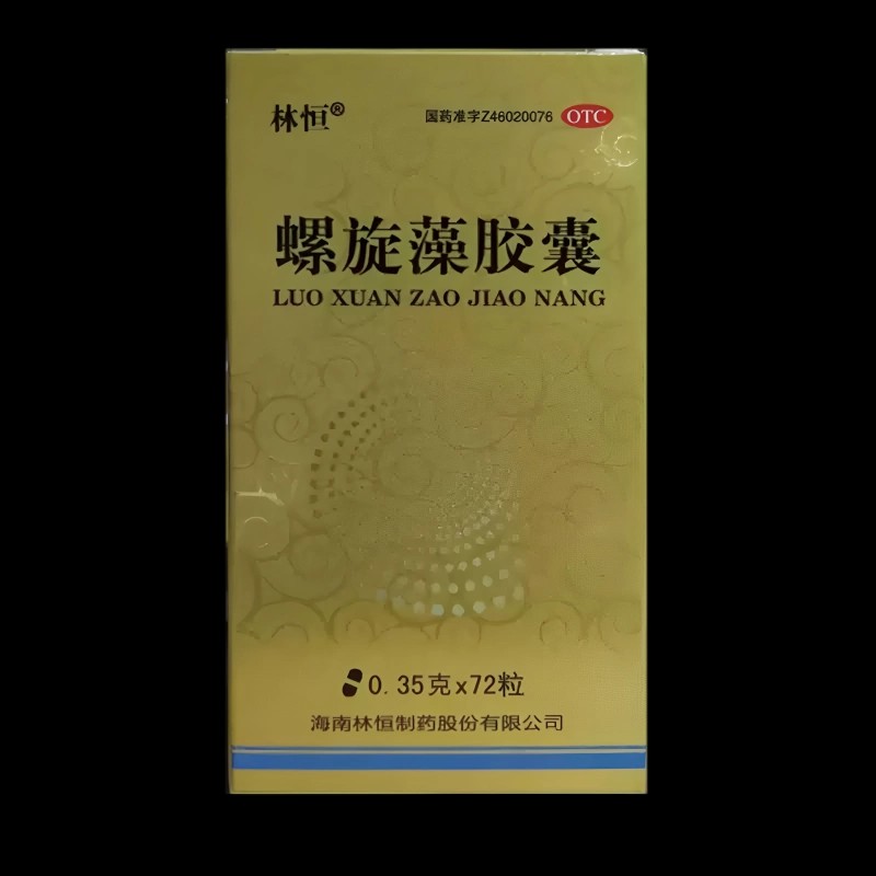 [林恒]螺旋藻胶囊0.35g*72粒*1瓶/盒