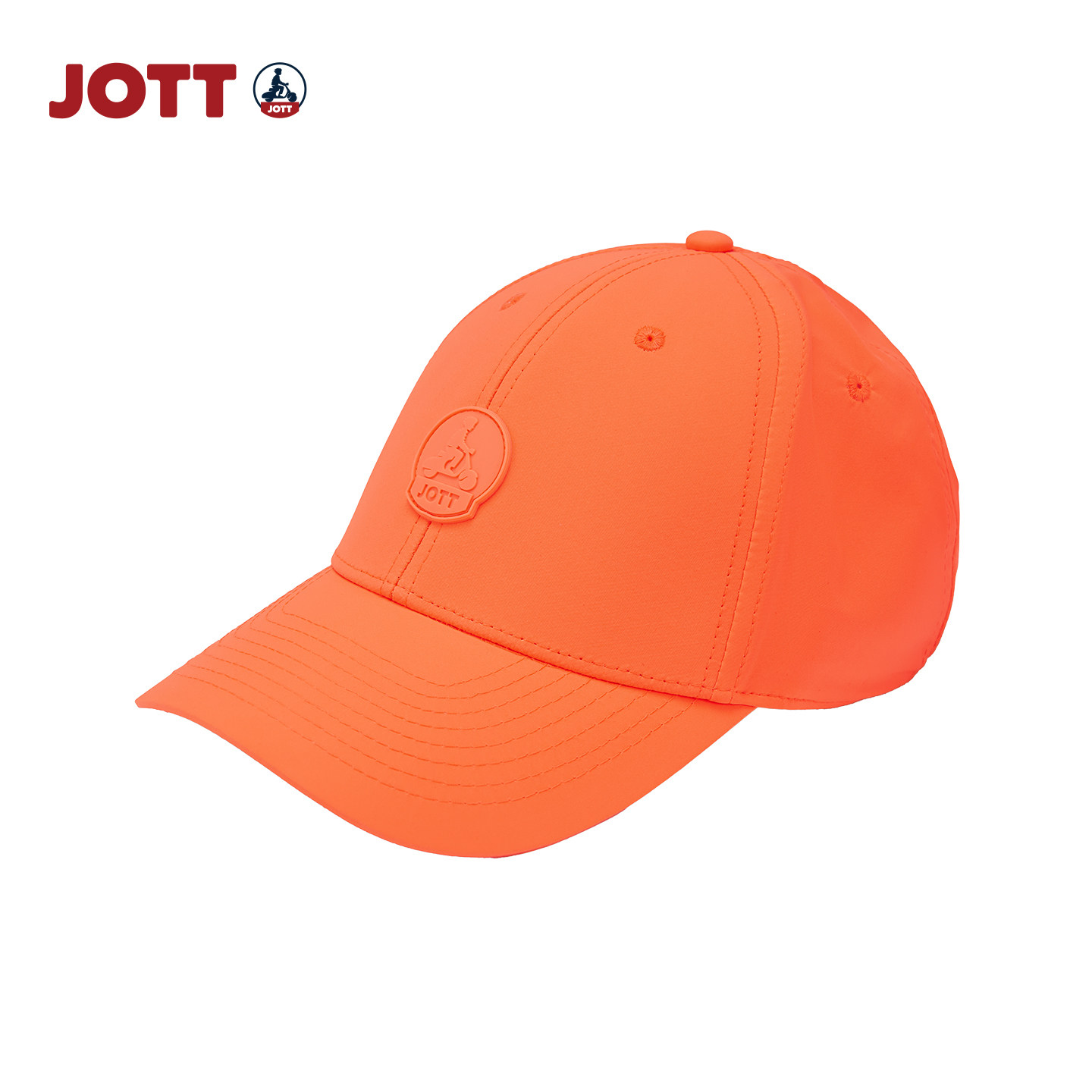 JOTT专柜正品丨棒球帽小摩托LOGO印标休闲运动户外男女通用弯檐帽