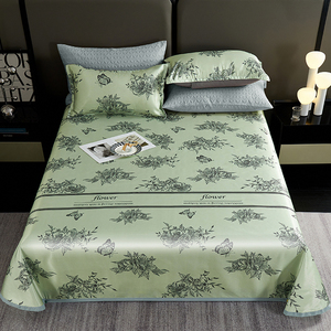 10夏季冰丝凉席特价清仓可机洗学生宿舍冰丝席套件空调席子通用