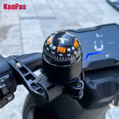 Kanpas双刻度骑行指南球 防晒防水 灵活不漏油 高精度 户外指北针