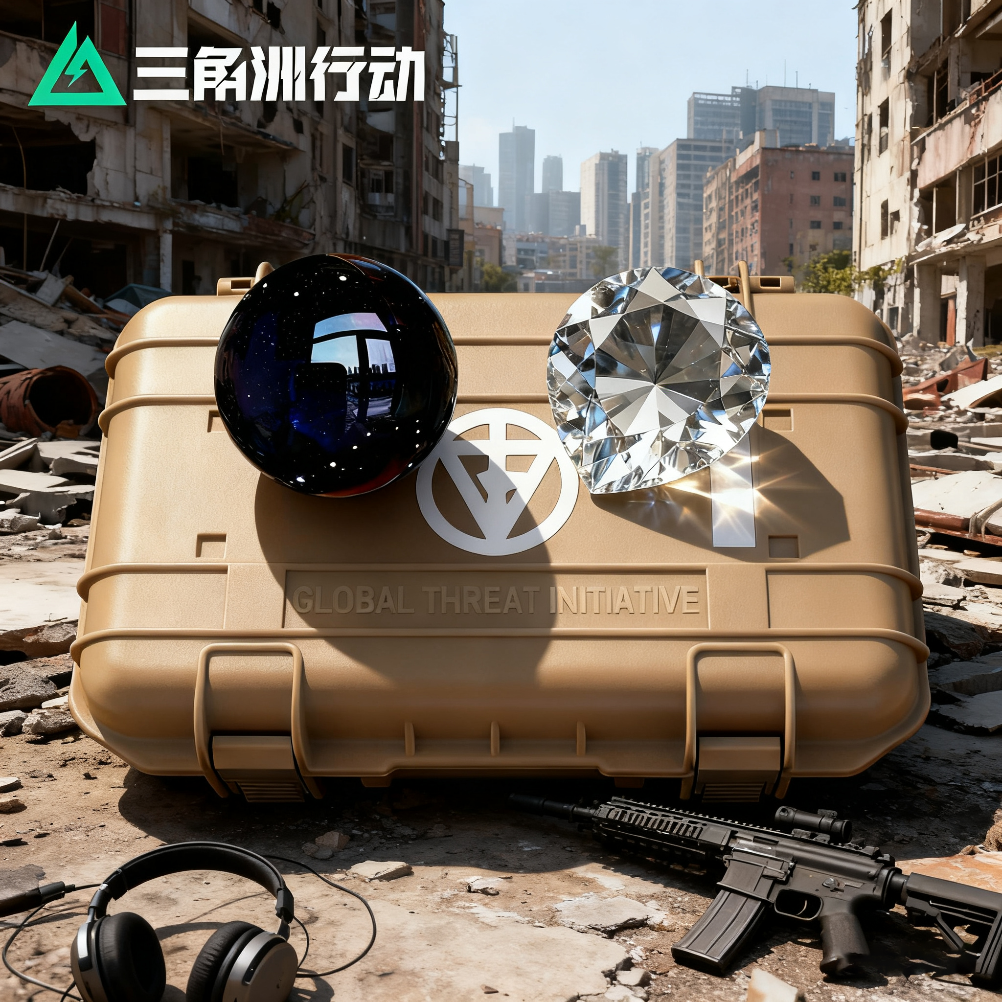 三角洲行动非洲之心星海洋之泪手办模型大红摆件周边玩具男孩礼物