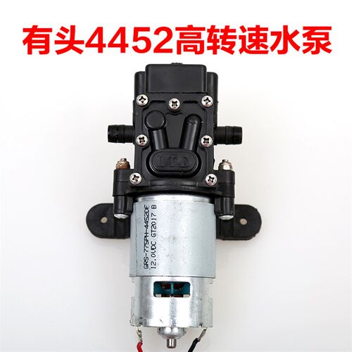 电动喷雾器马达钻自吸隔膜泵压洗车