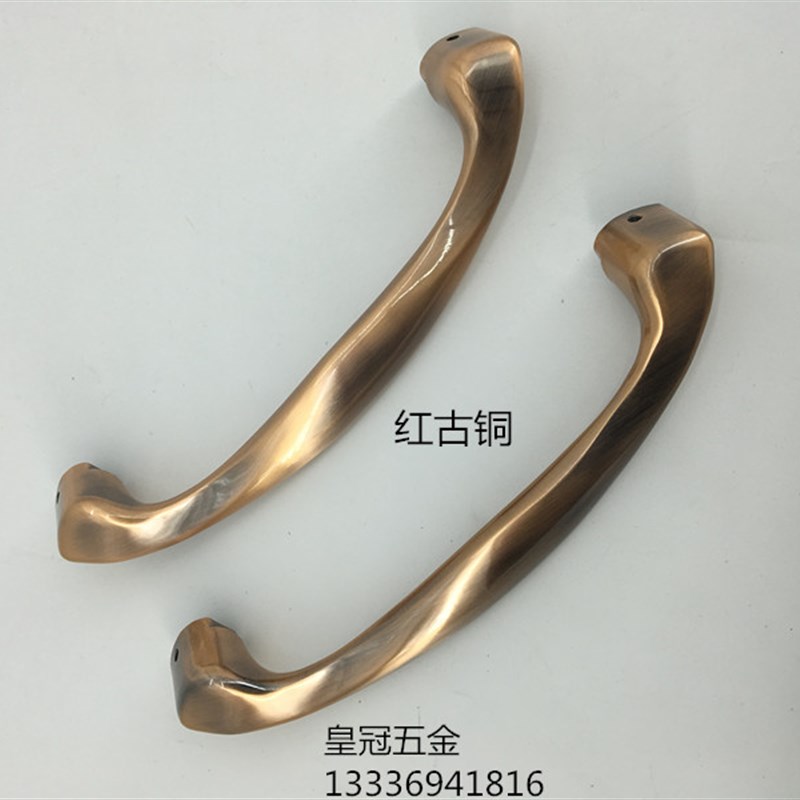 重门拉手欧式青古厨房推拉门玻璃移门锌合金长