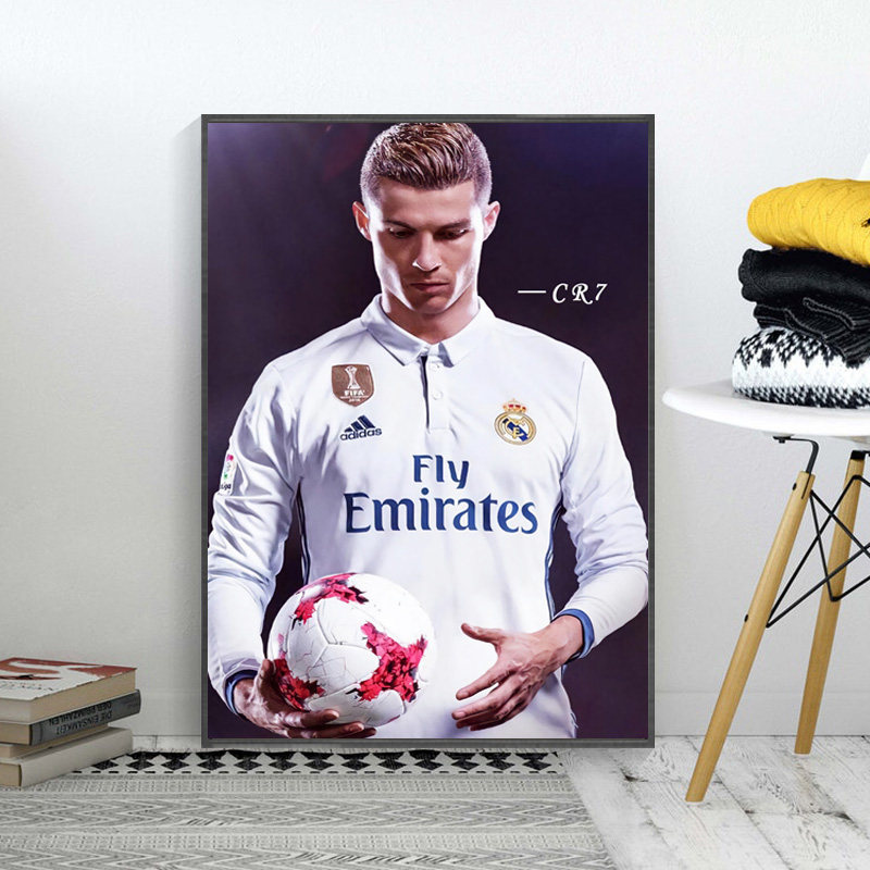 足球明星c罗钻石画满钻客厅卧室点贴钻十字绣简约小件送男友,居家布艺,钻石绣,淘宝优惠券,粉丝福利购,淘宝优惠卷
