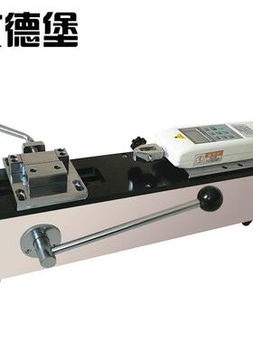 手动卧式测试台HPH-500配500N数显推拉力计+端子夹具