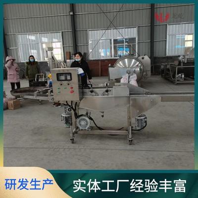 全自动黄金带鱼裹糠机小型鱼排挂浆机400型上浆上糠机价格优惠