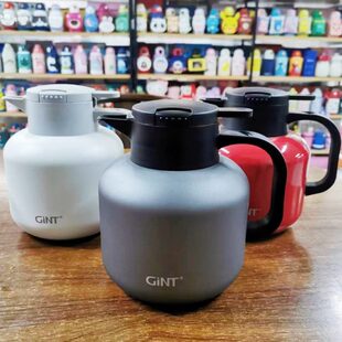 咖啡壶家用会议办公室1.8L纯色 嘉特6562礼品真空保温壶316L钢中式