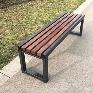 户外广场公园长条椅浴室更衣室带鞋 架长条凳健身房瑜伽室休息排椅