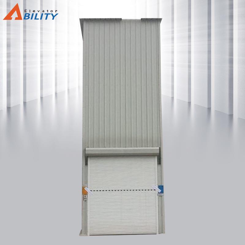 供应电动导轨式升降平台链条提升机导轨式升降机