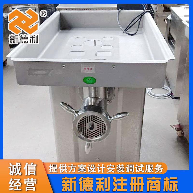 不锈钢猪皮绞肉机商用厨房葱姜蒜绞碎设备42型小型丸子绞肉机器