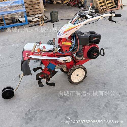 大马力自走式的大葱大姜辣椒培土机 手扶式的黄瓜香瓜蔬菜开沟机