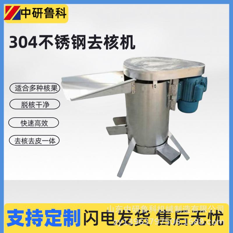 商用不锈钢核果脱核机 樱桃荔枝桃子核肉分离机 水果加工去核机