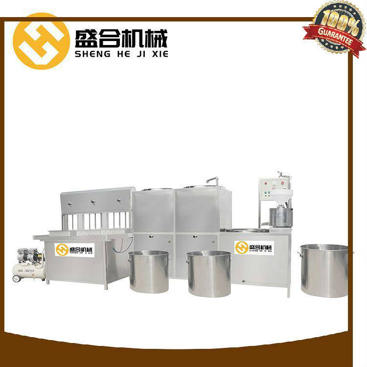 大型豆腐机器生产线盛合多功能豆腐生产设备浆渣分离机