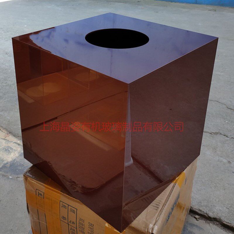 白黑蓝红色奖箱婚庆中号有机玻璃捐款摇奖投票箱
