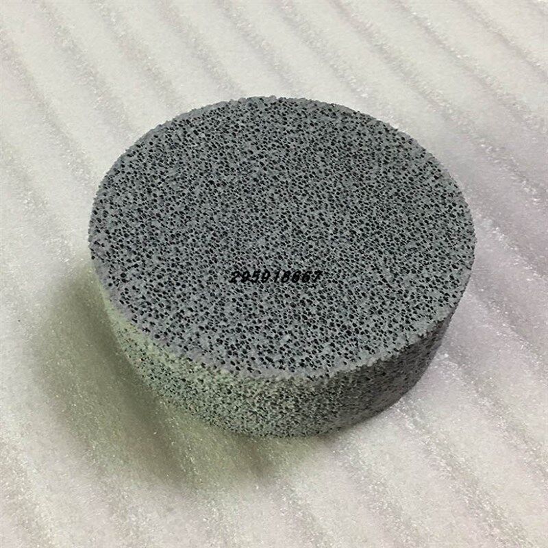 铸造用过滤网铸铁氧化铝泡沫陶瓷滤片氧化锆碳化硅耐温避渣网片