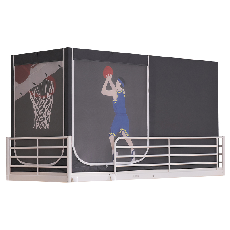 鸥廷新款抗菌防螨学生宿舍蚊帐遮光床帘一体式上铺下铺寝室通用