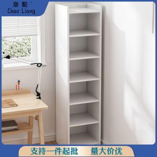 书架桌面子置物架多层落地客厅家用小书柜子书桌收纳架储物展示