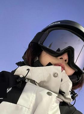 冬季骑行机车防风沙户外运动太阳眼镜滑雪镜防眩光反光抗UV眼镜