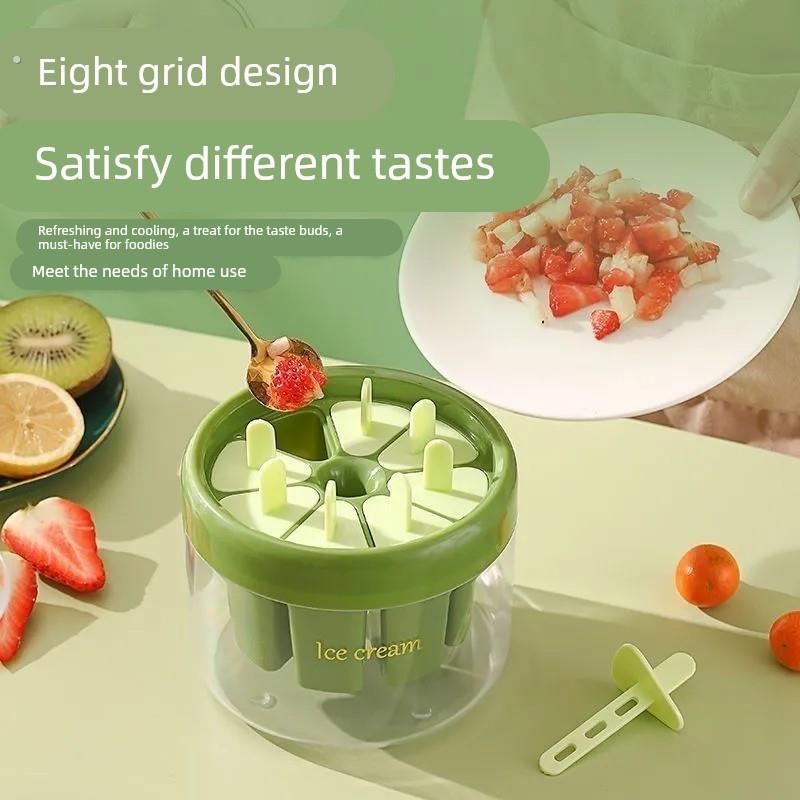 雪糕模具家用母婴级自制冰淇淋儿童雪糕冰糕冰棒冰格制冰盒储冰盒