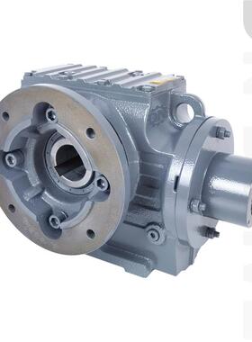 SAF系列涡轮减速箱SAF57空心轴立式法兰斜齿轮蜗轮蜗杆减速机